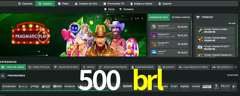 cassino 500 brl